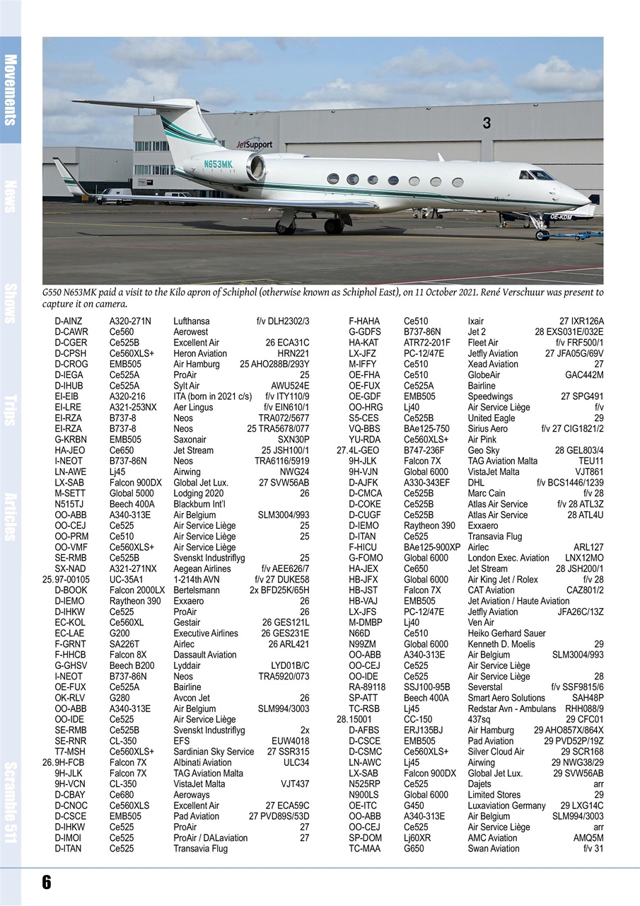 Scramble Magazine Preview Pages