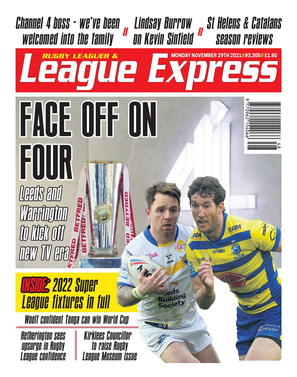 League Express Preview Pages