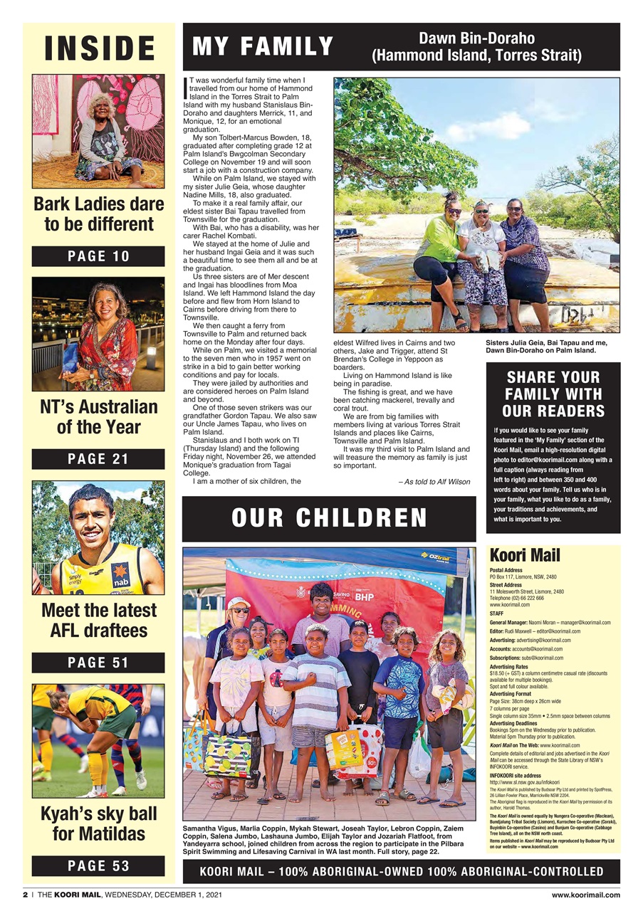Koori Mail Preview Pages