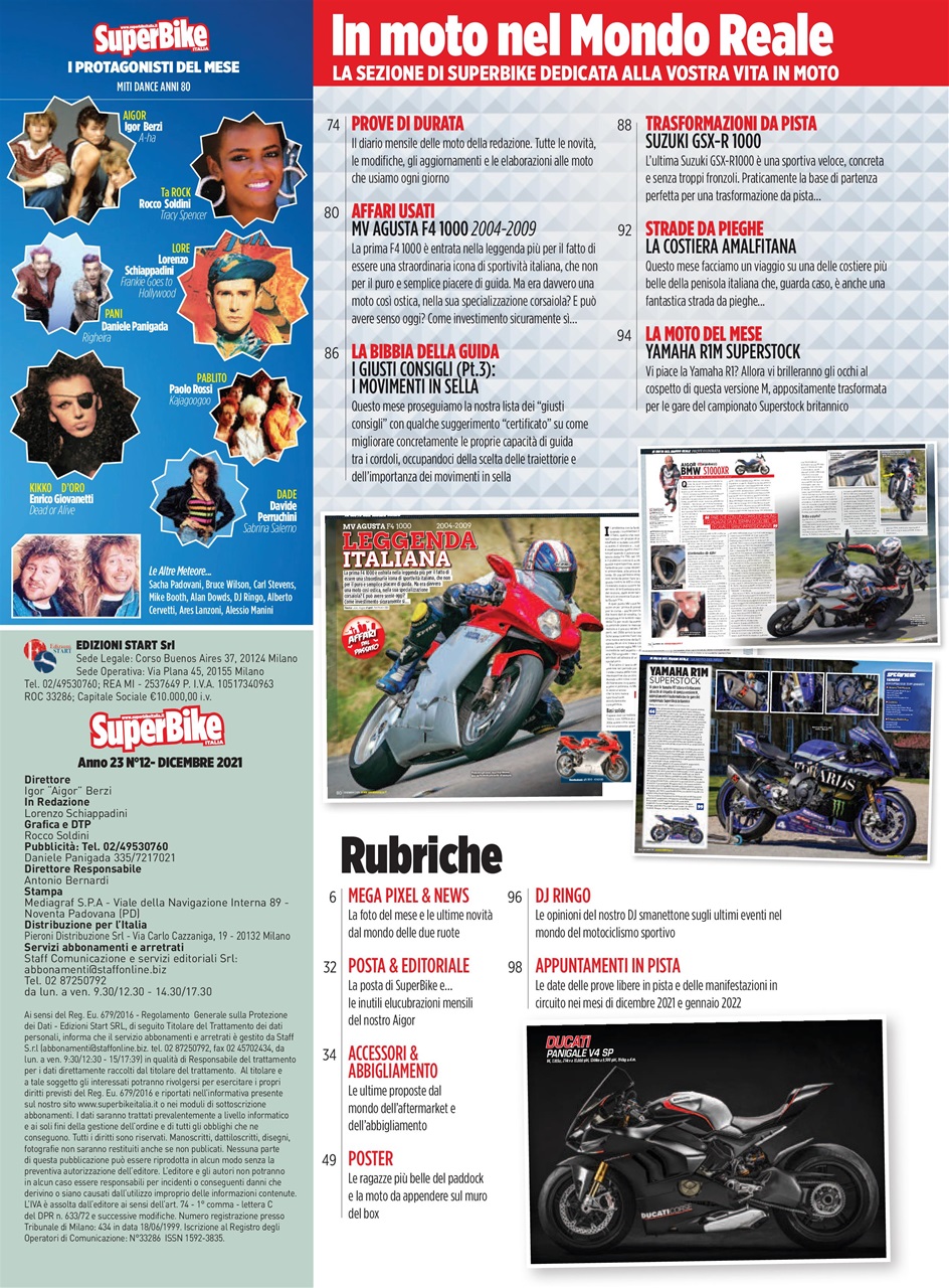 Superbike Italia Preview Pages