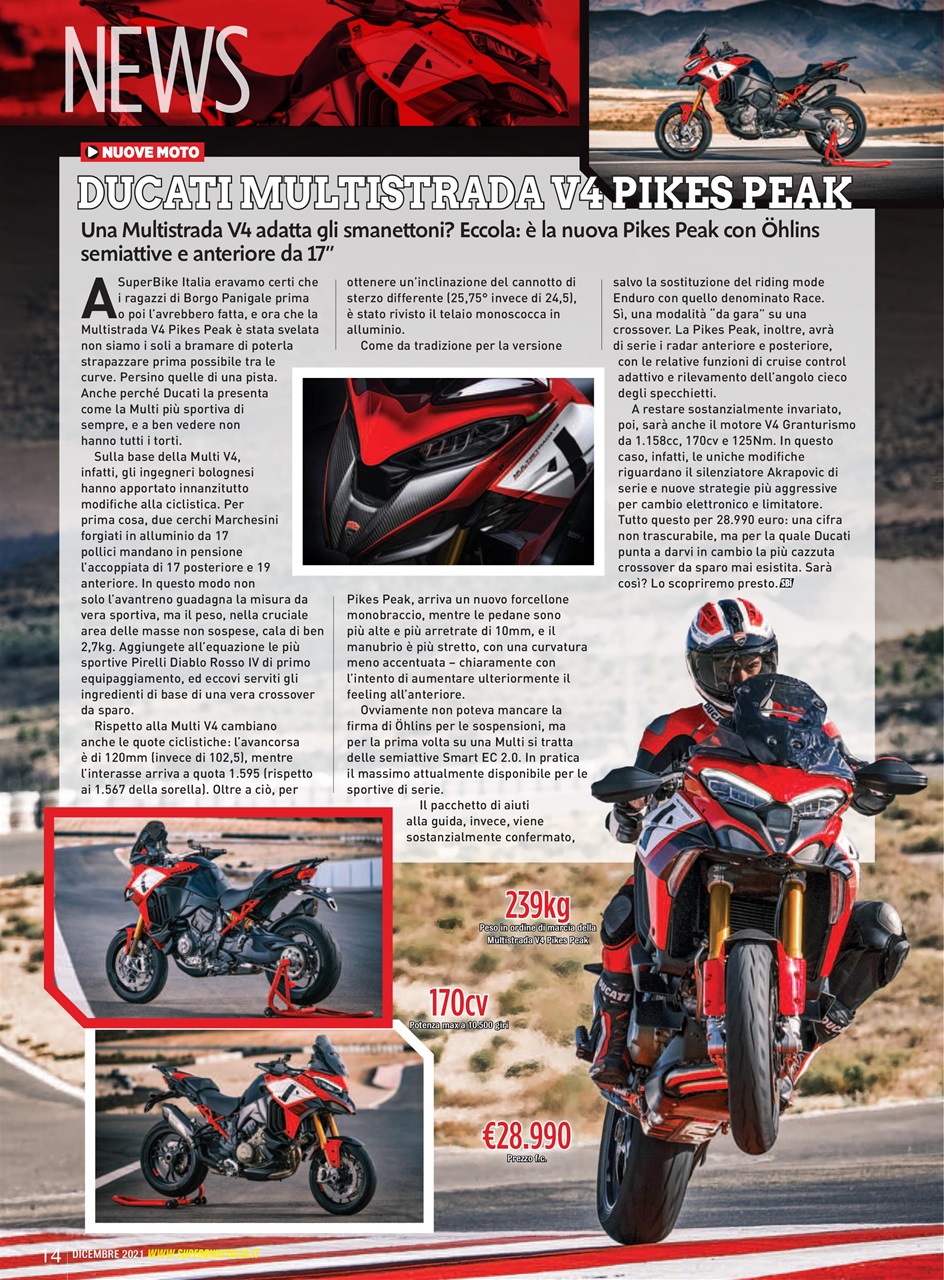 Superbike Italia Preview Pages