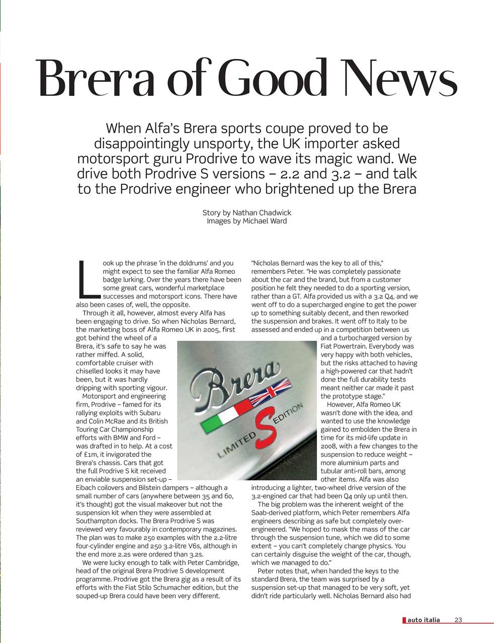 AutoItalia Magazine Preview Pages