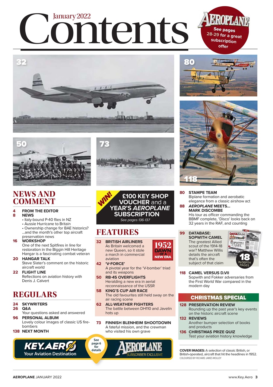 Aeroplane Preview Pages