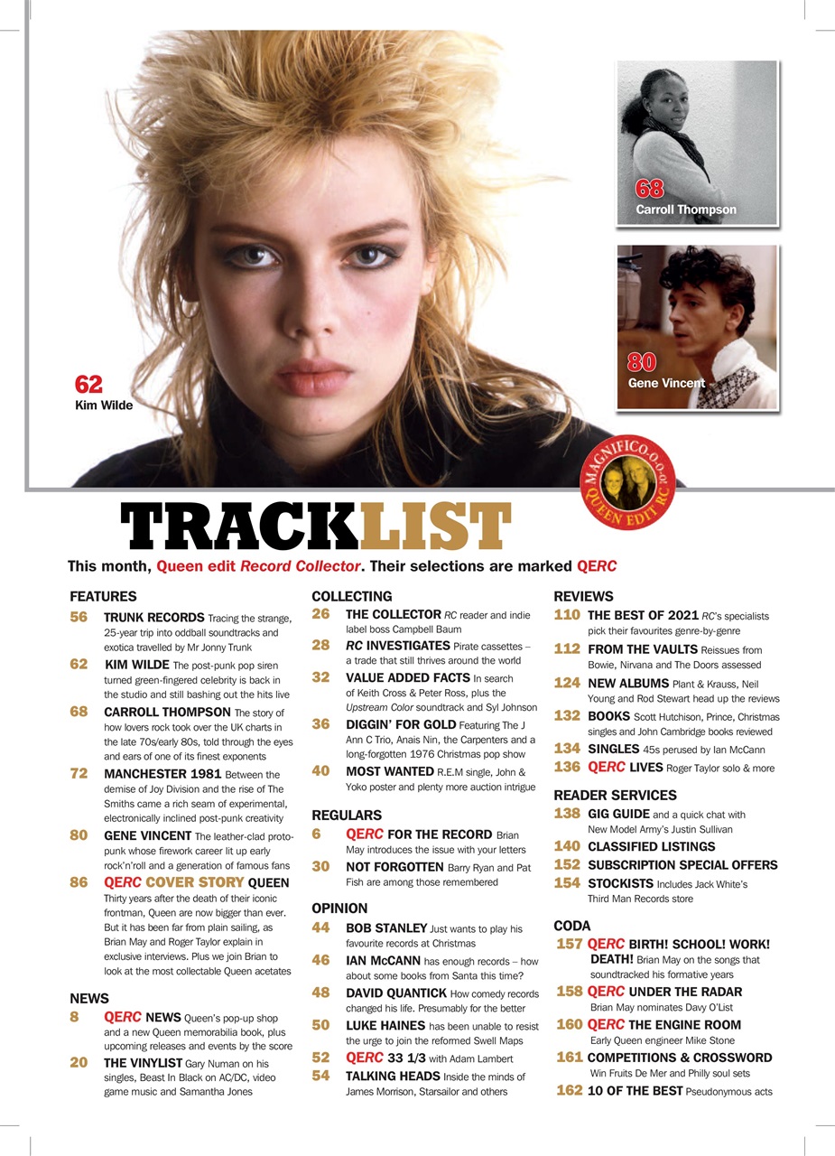 Record Collector Preview Pages