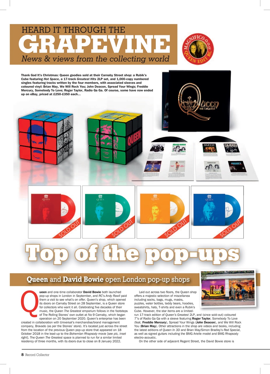 Record Collector Preview Pages