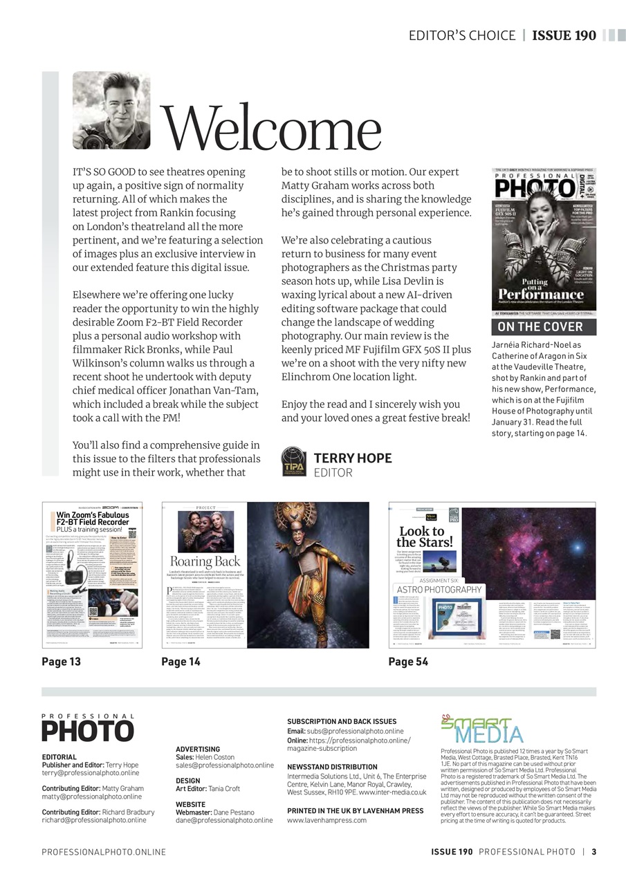 Professional Photo Preview Pages