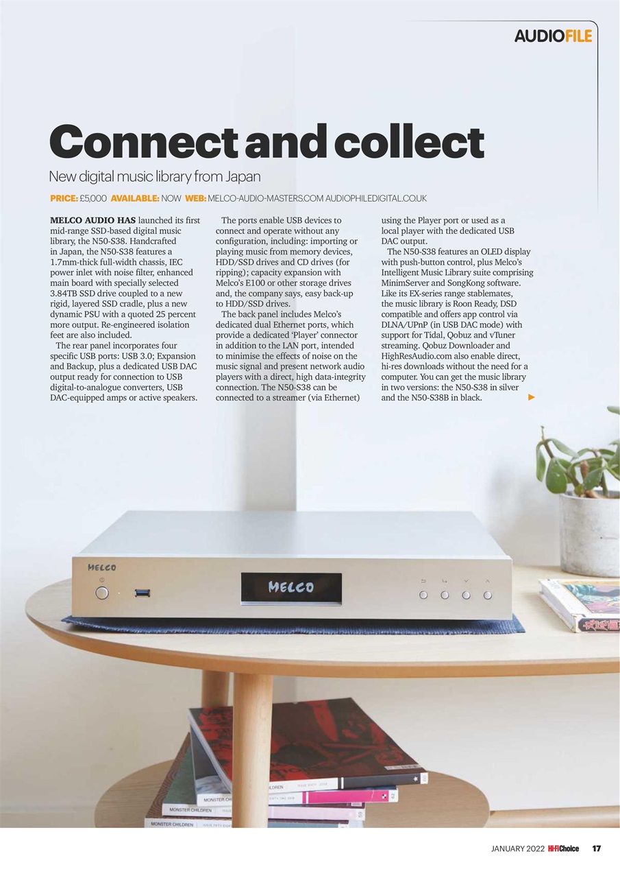 Hi-Fi Choice Preview Pages