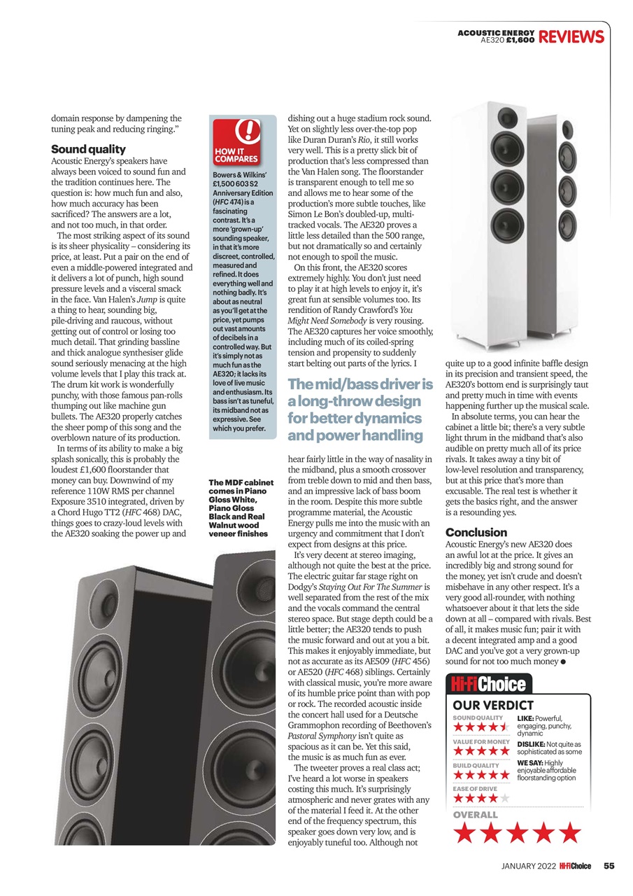 Hi-Fi Choice Preview Pages