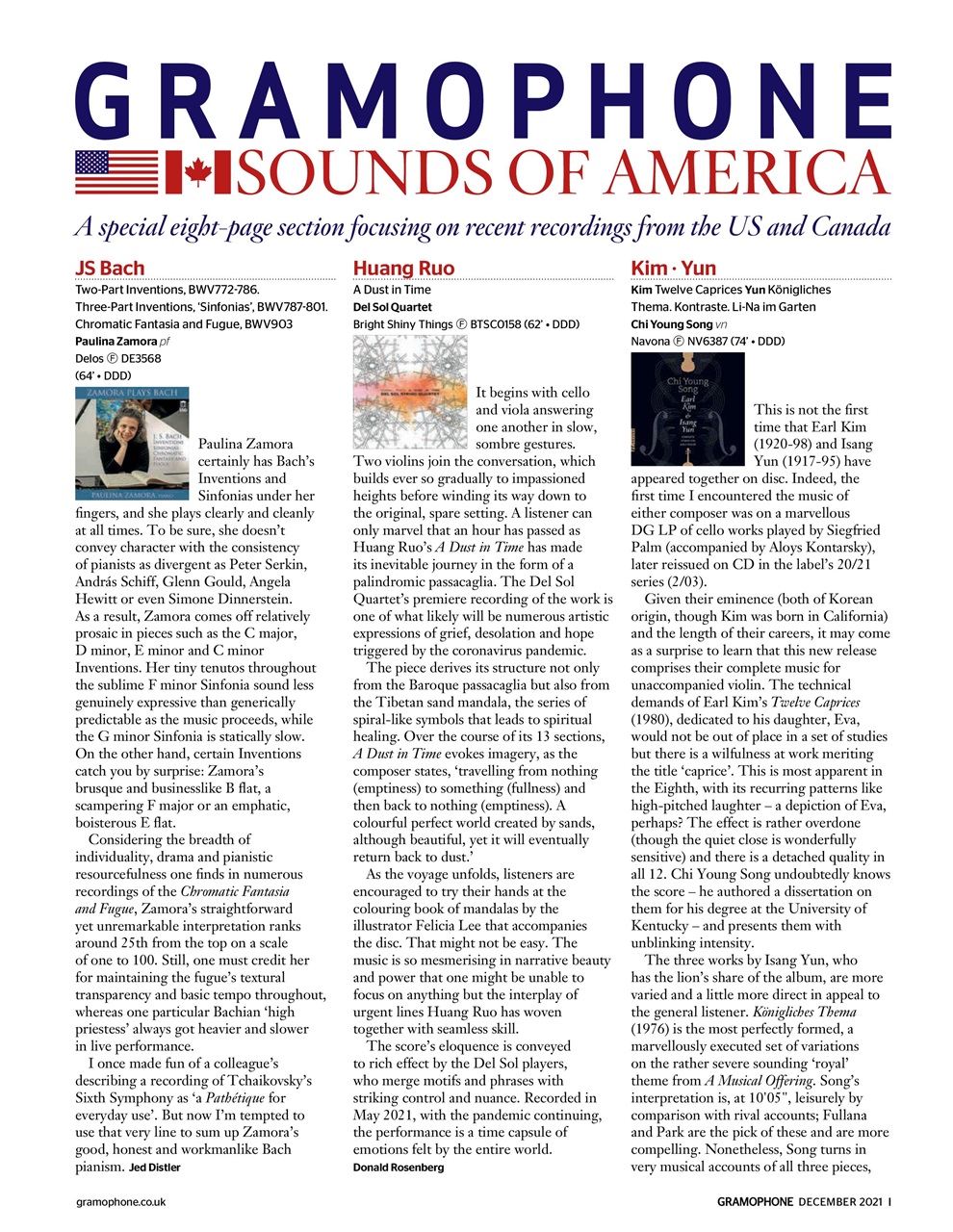 Gramophone Preview Pages