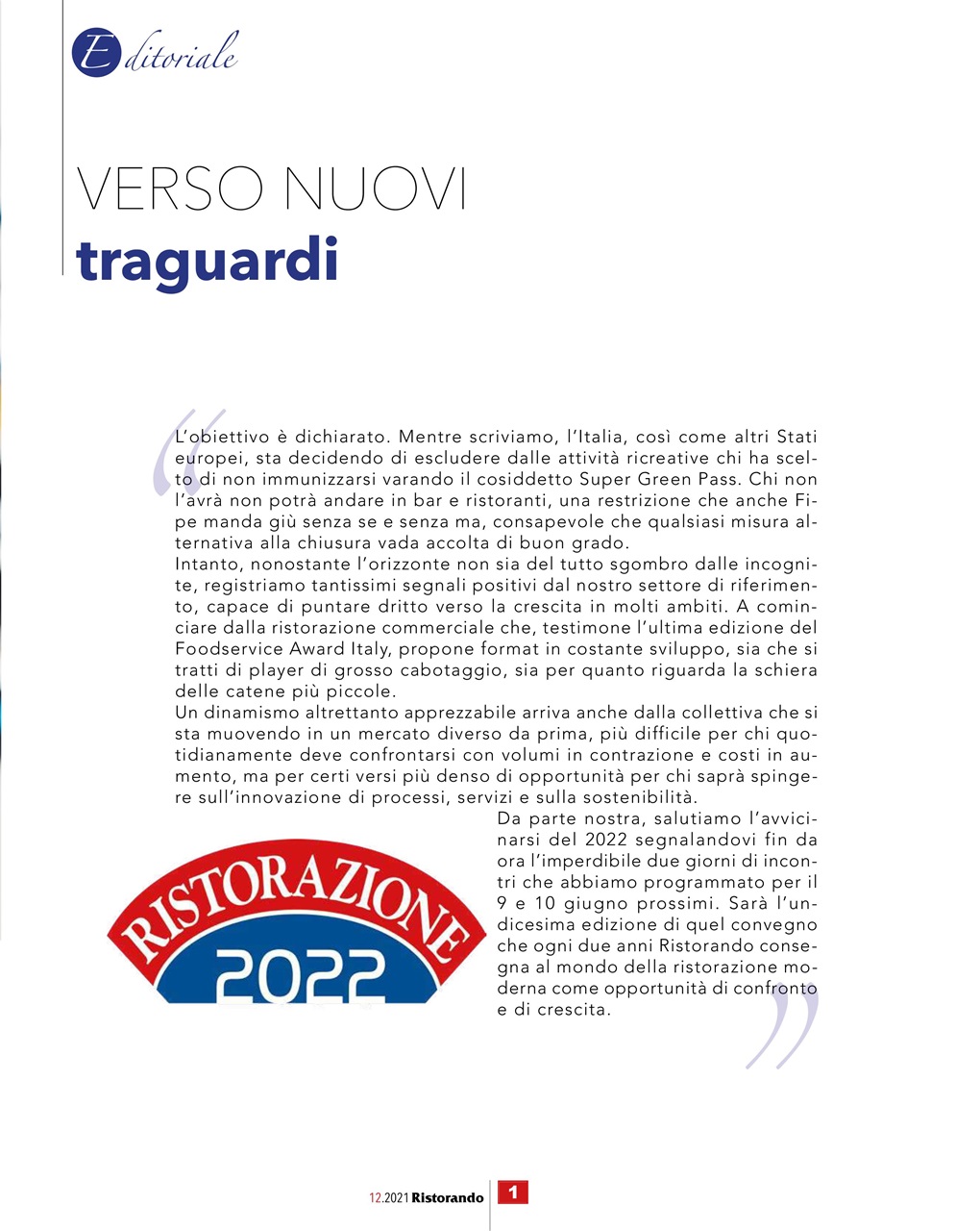 Ristorando Preview Pages