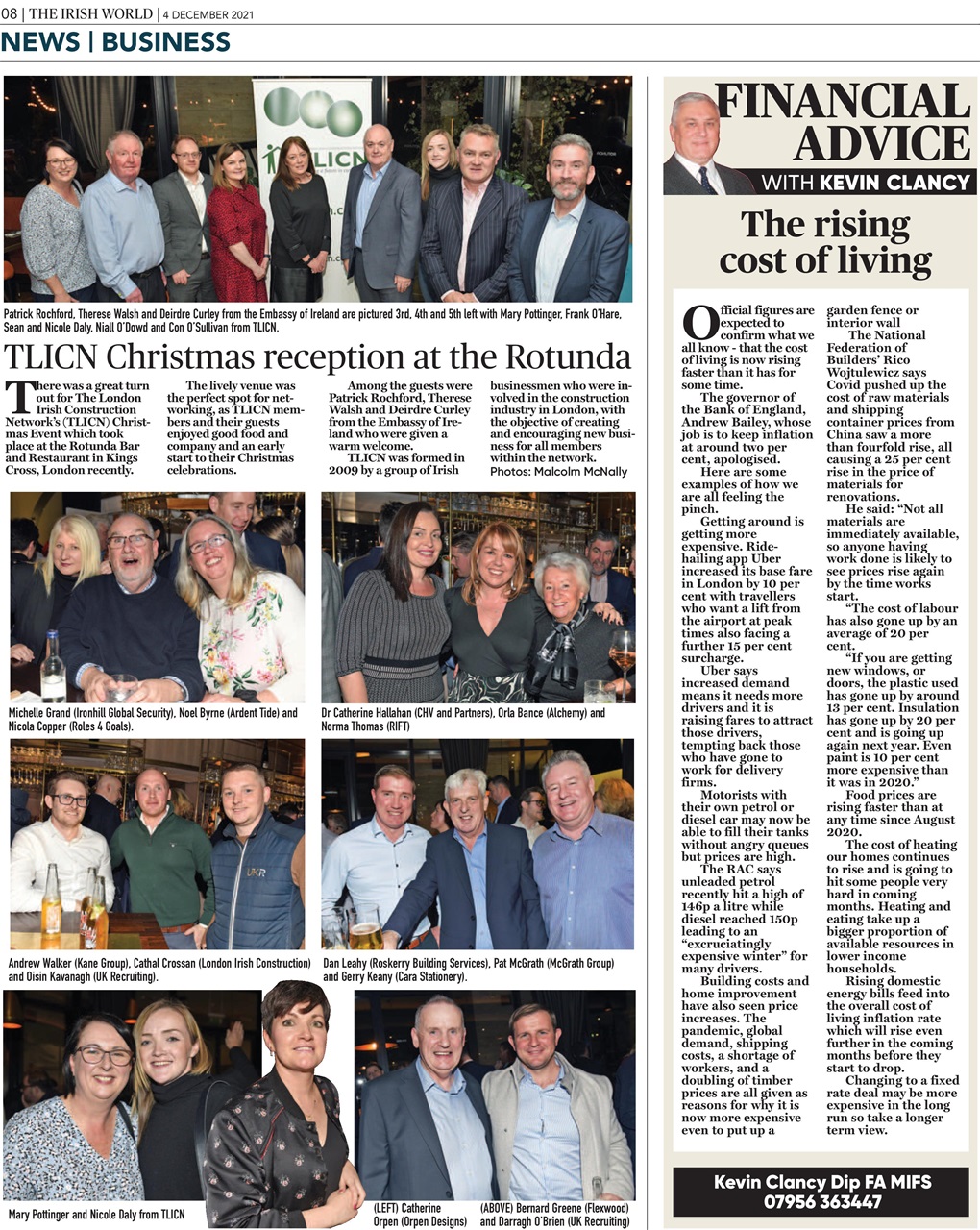 Irish World Preview Pages