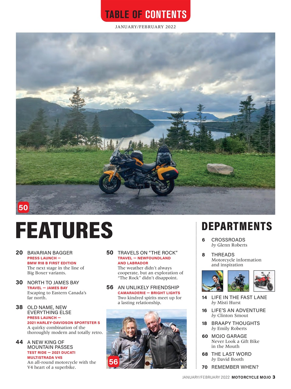 Motorcycle Mojo Preview Pages