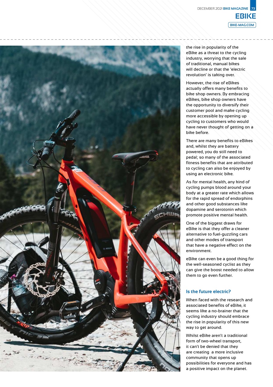 BIKE Magazine Preview Pages