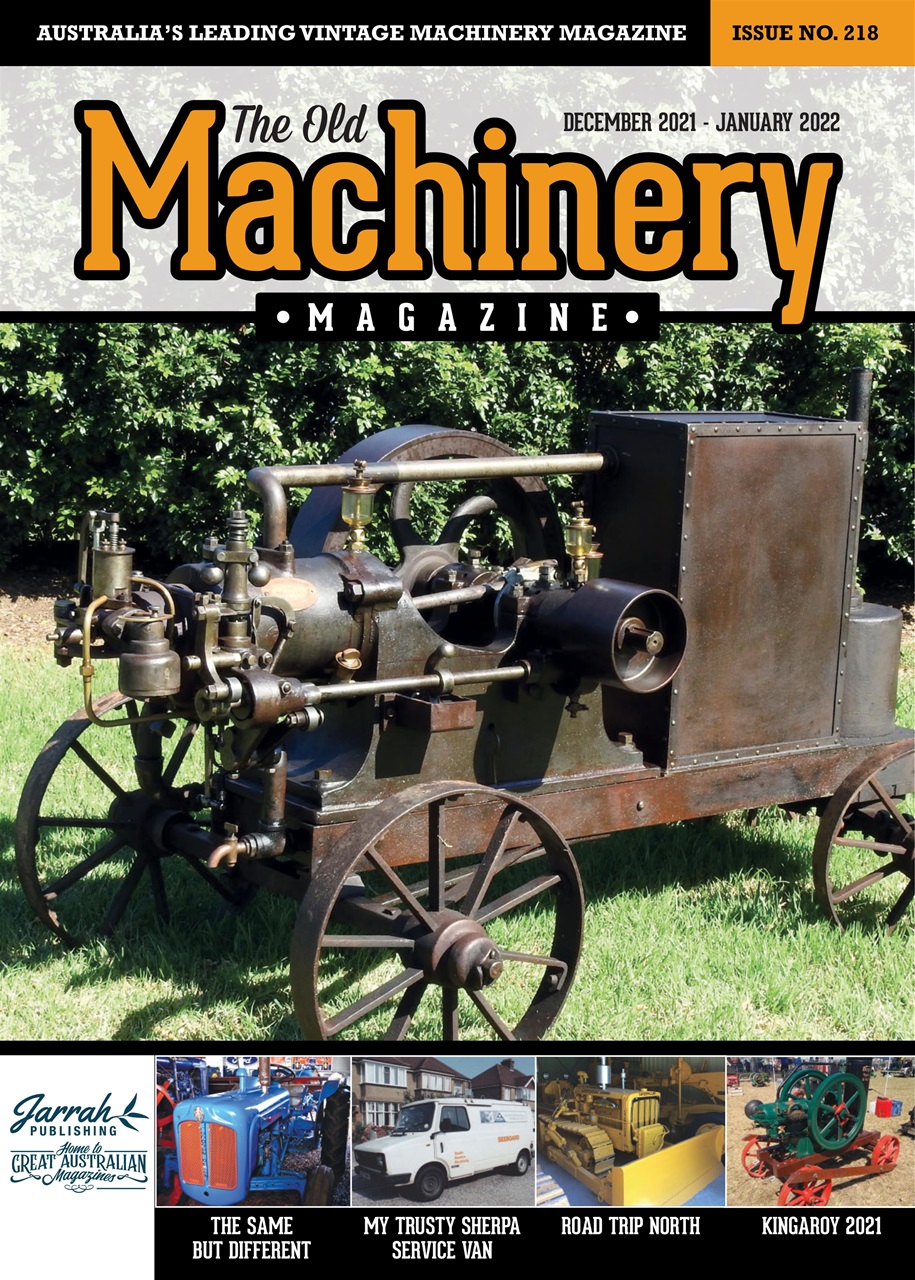 The Old Machinery Magazine Preview Pages