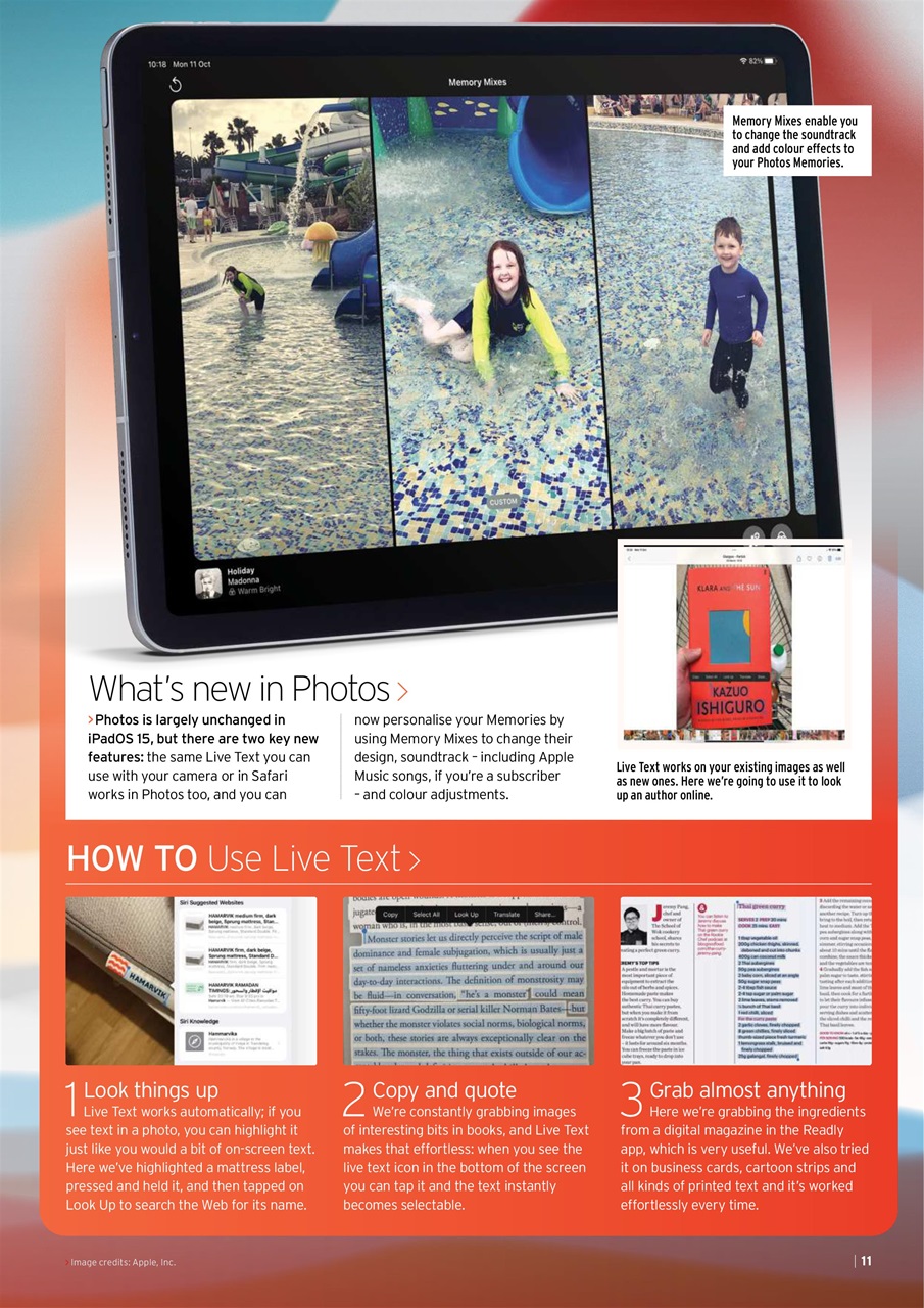 iPad User Preview Pages