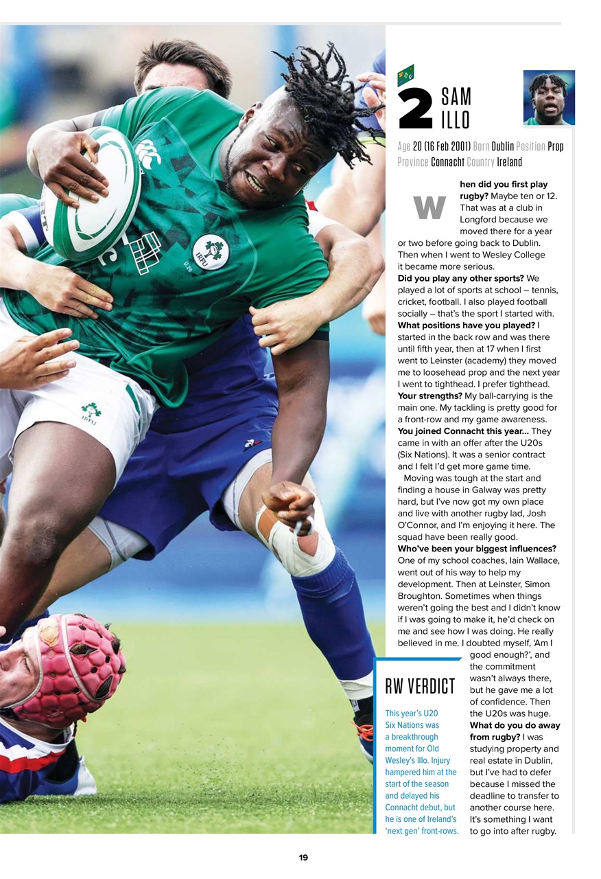 Rugby World Preview Pages