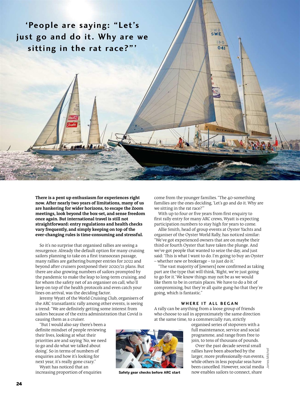 Yachting World Preview Pages