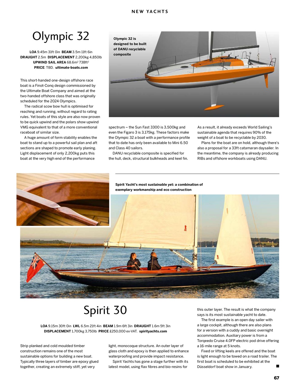 Yachting World Preview Pages