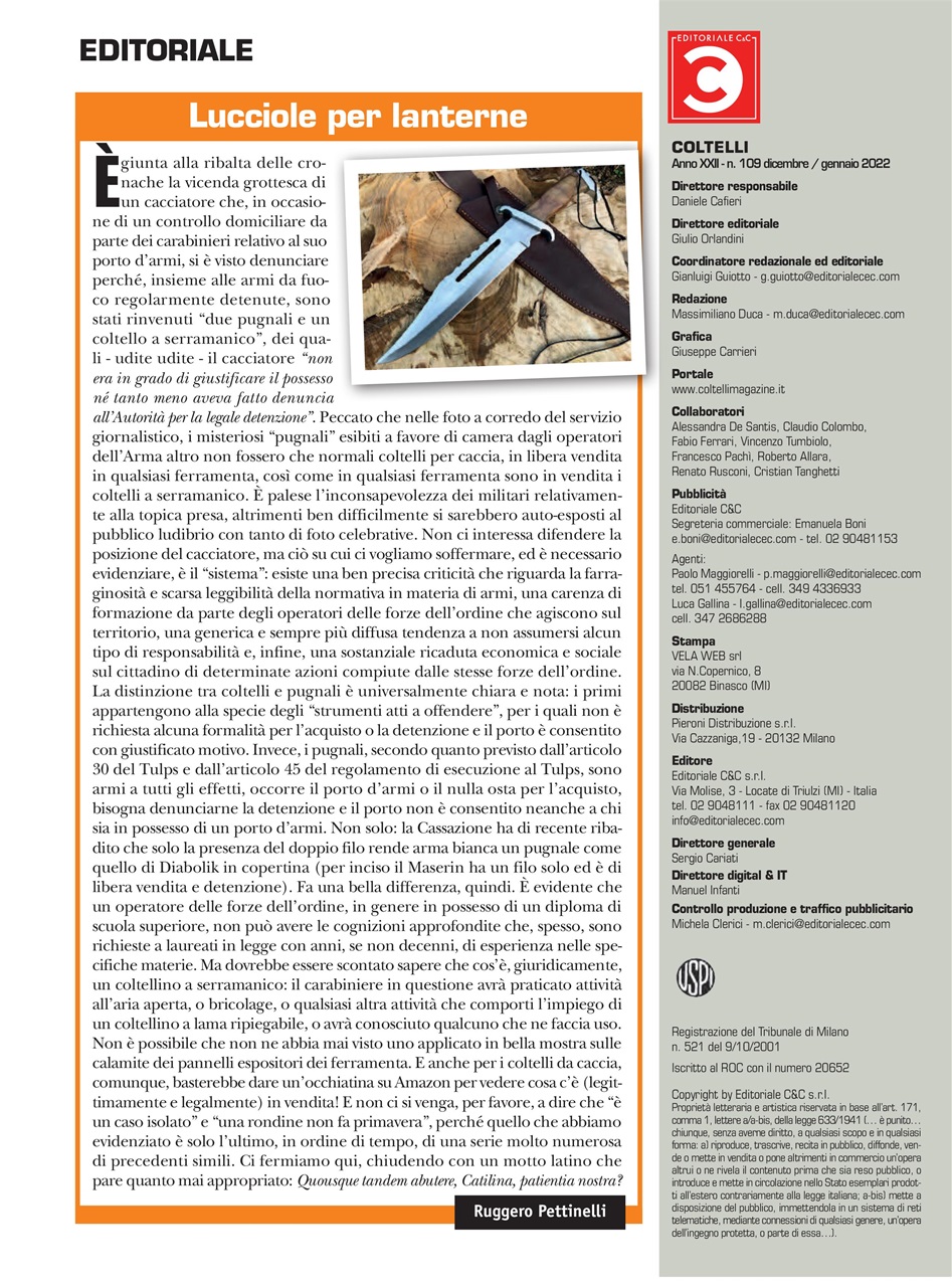 COLTELLI Preview Pages