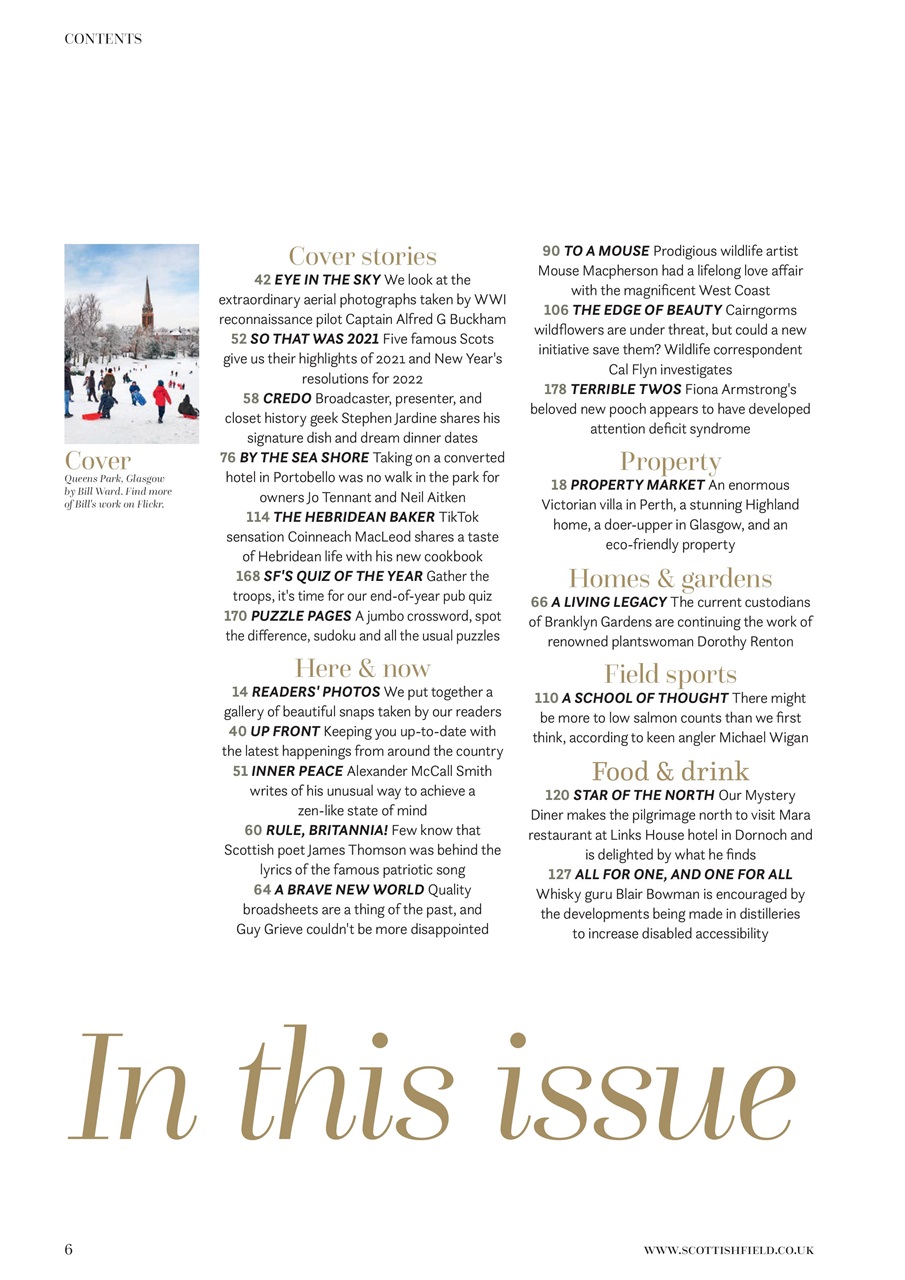 Scottish Field Preview Pages