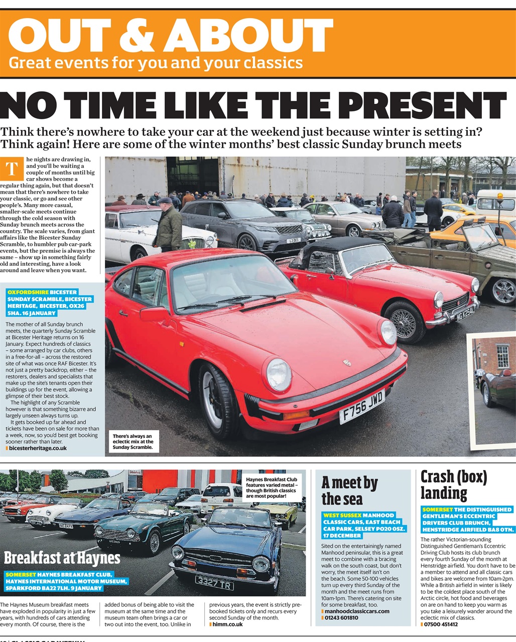 Classic Car Weekly Preview Pages