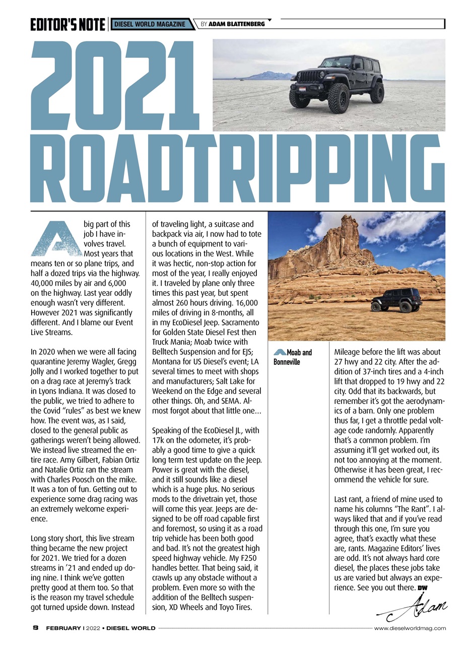 Diesel World Preview Pages