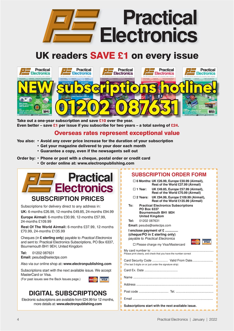 Practical Electronics Preview Pages