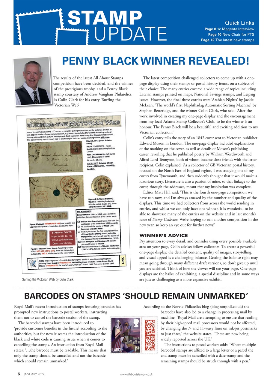 Stamp Collector Preview Pages