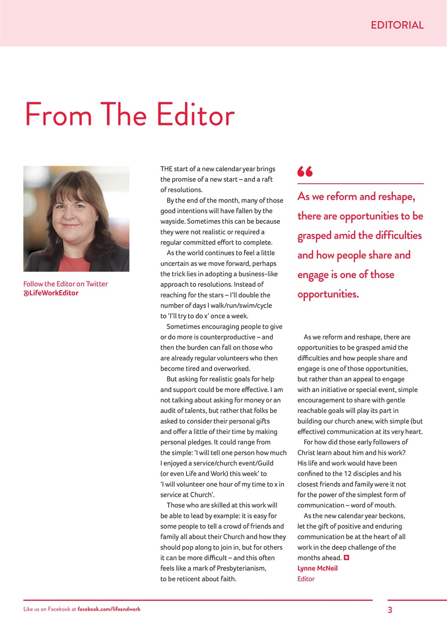 Life and Work Preview Pages