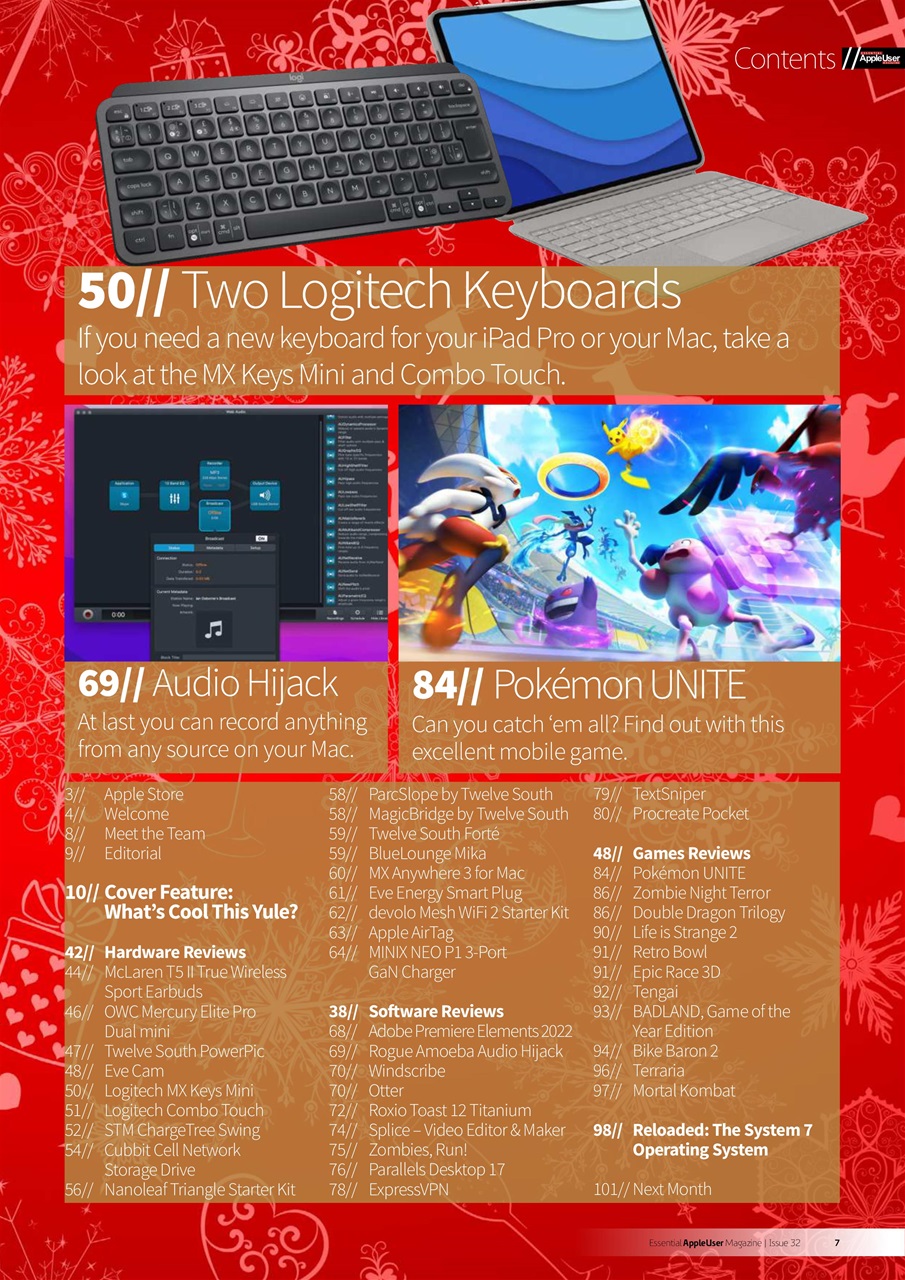 Essential Apple User Preview Pages