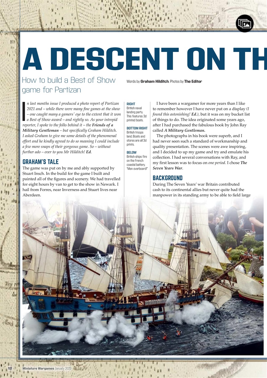 Miniature Wargames Preview Pages