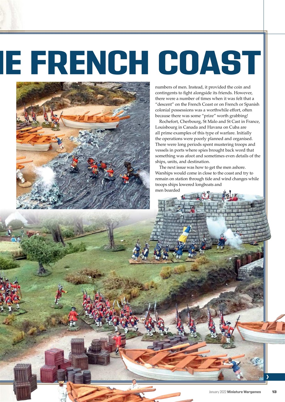 Miniature Wargames Preview Pages