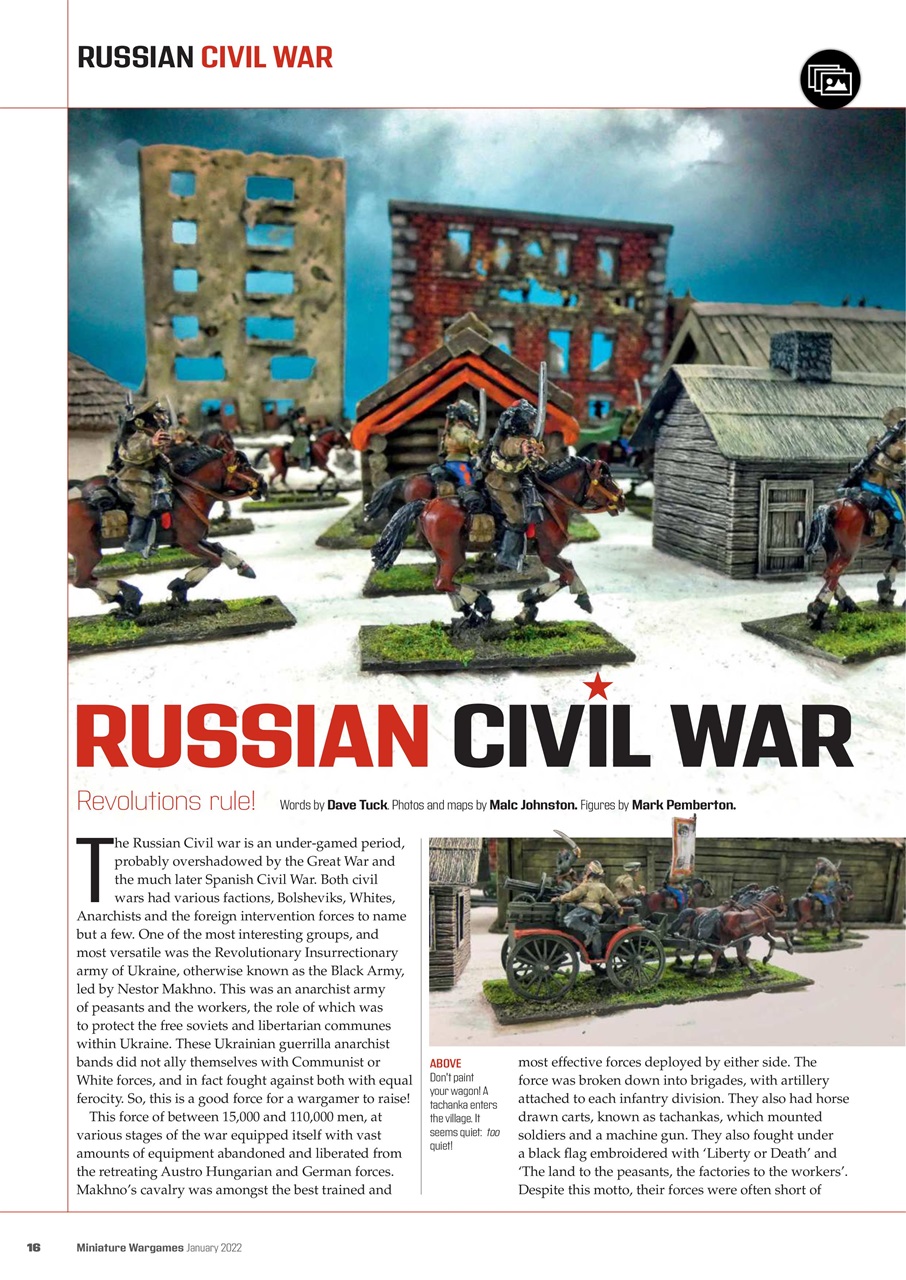 Miniature Wargames Preview Pages