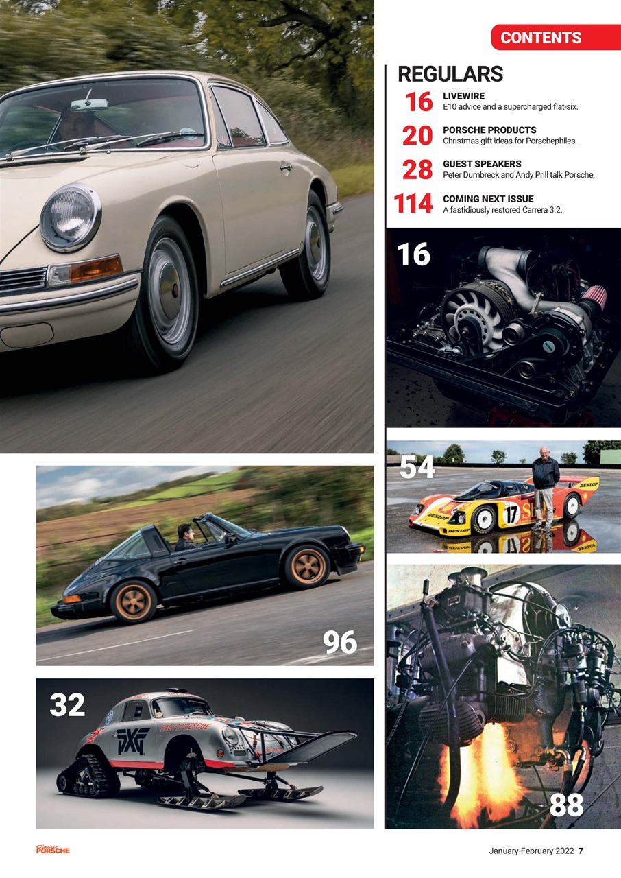 Classic Porsche Preview Pages