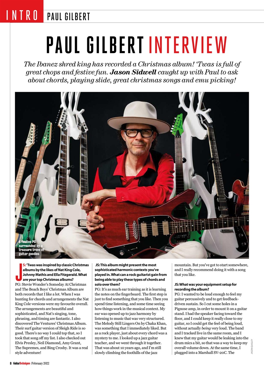 Guitar Techniques Preview Pages