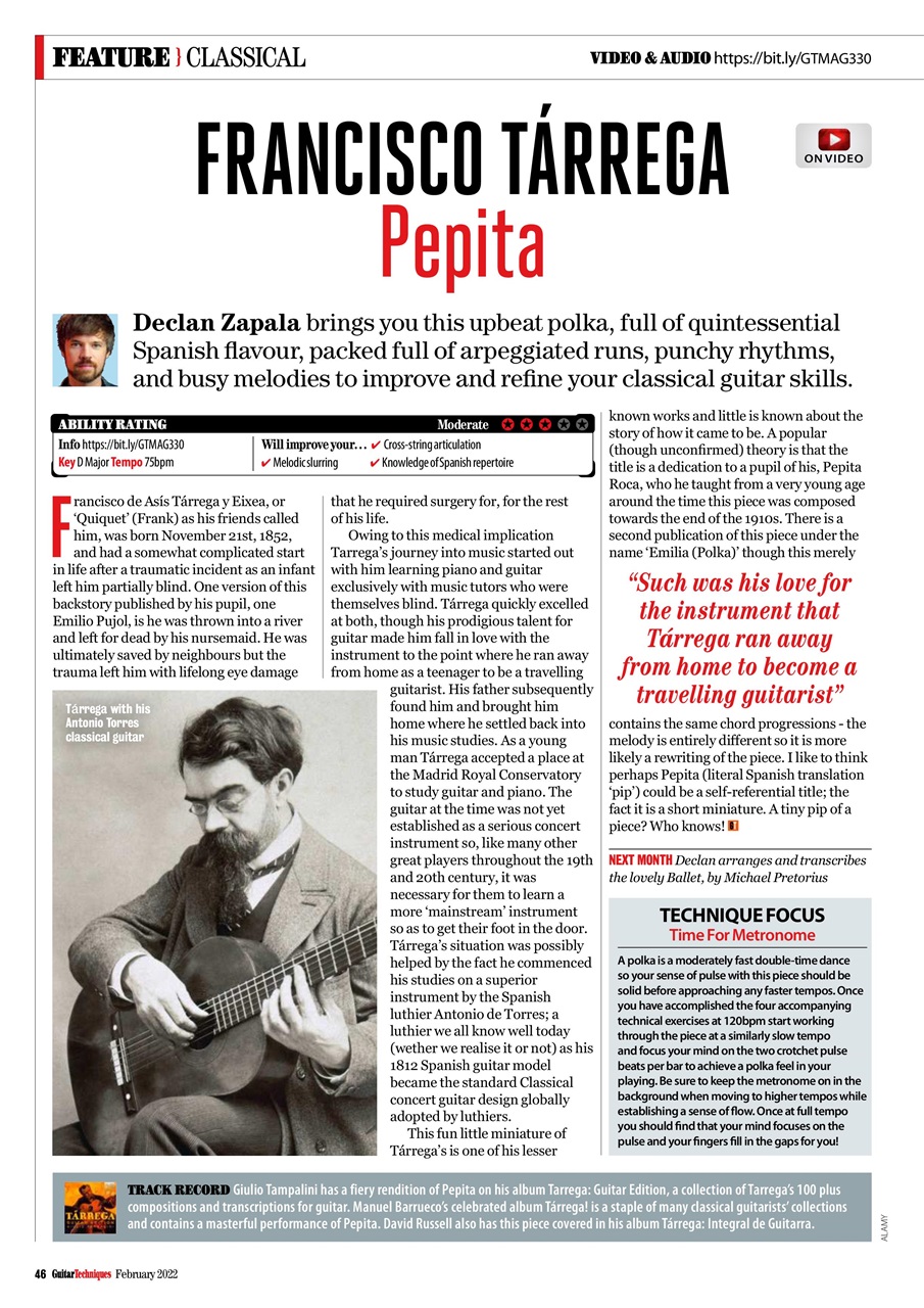 Guitar Techniques Preview Pages