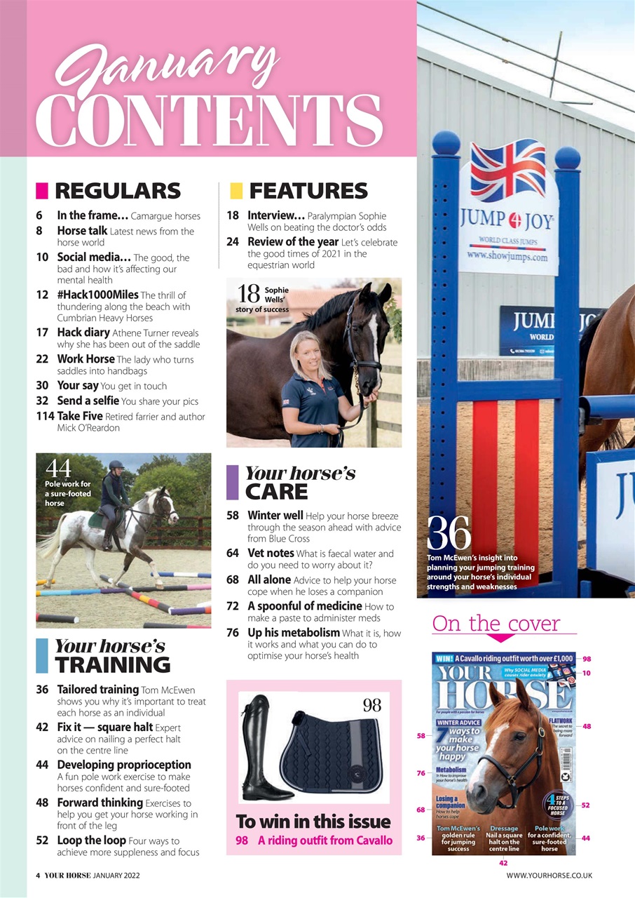 Your Horse Preview Pages