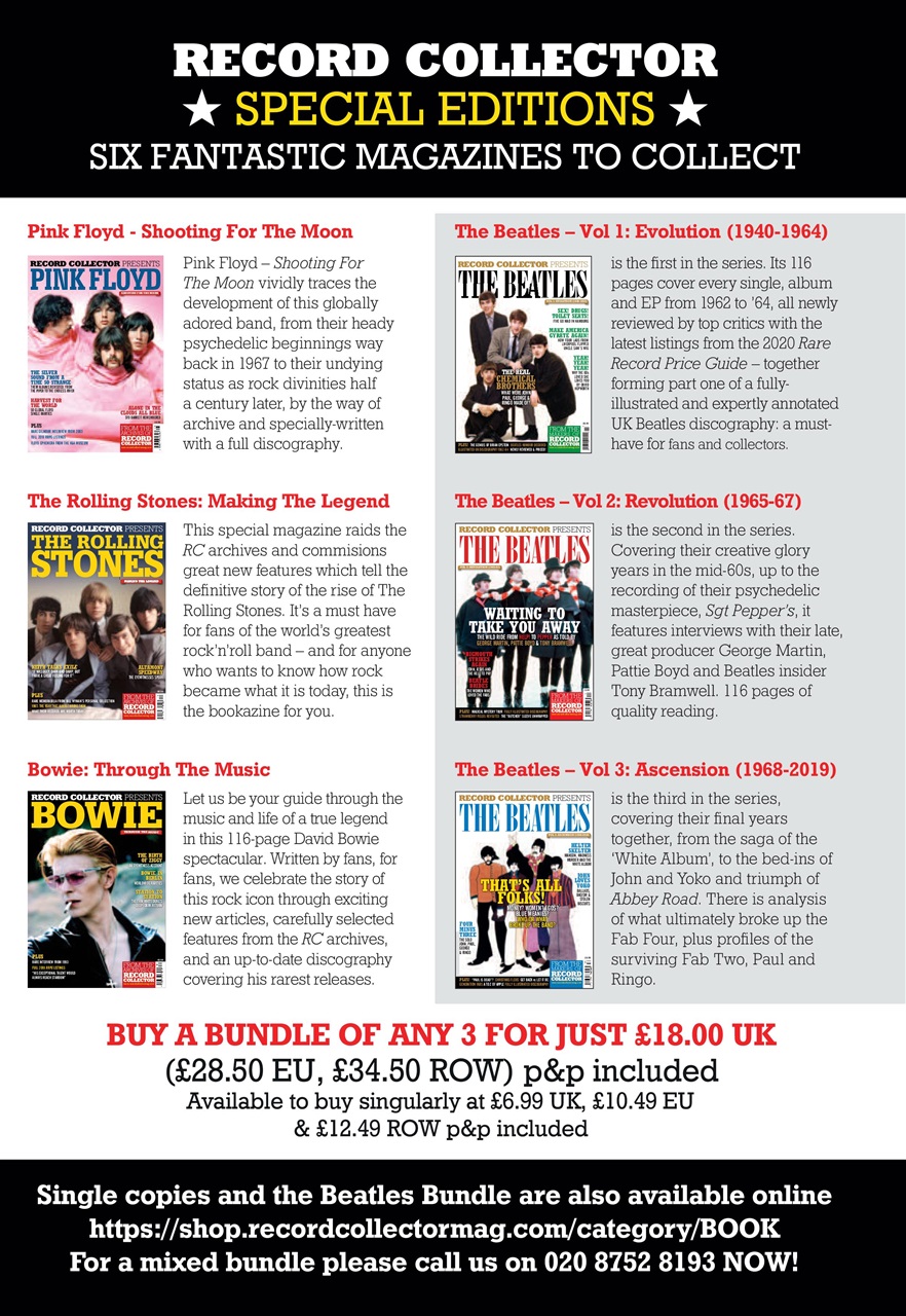 Record Collector Preview Pages