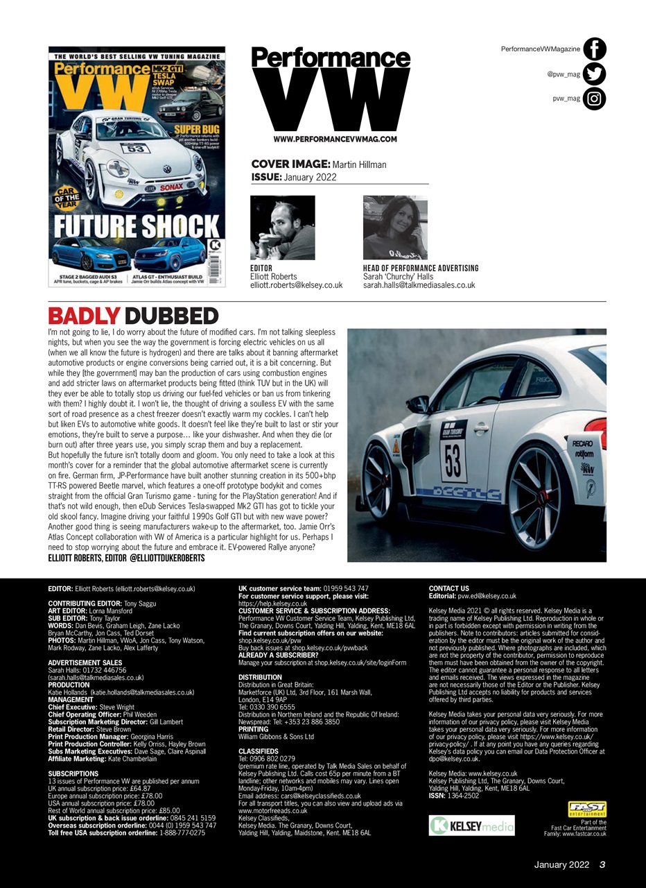 Performance VW Preview Pages