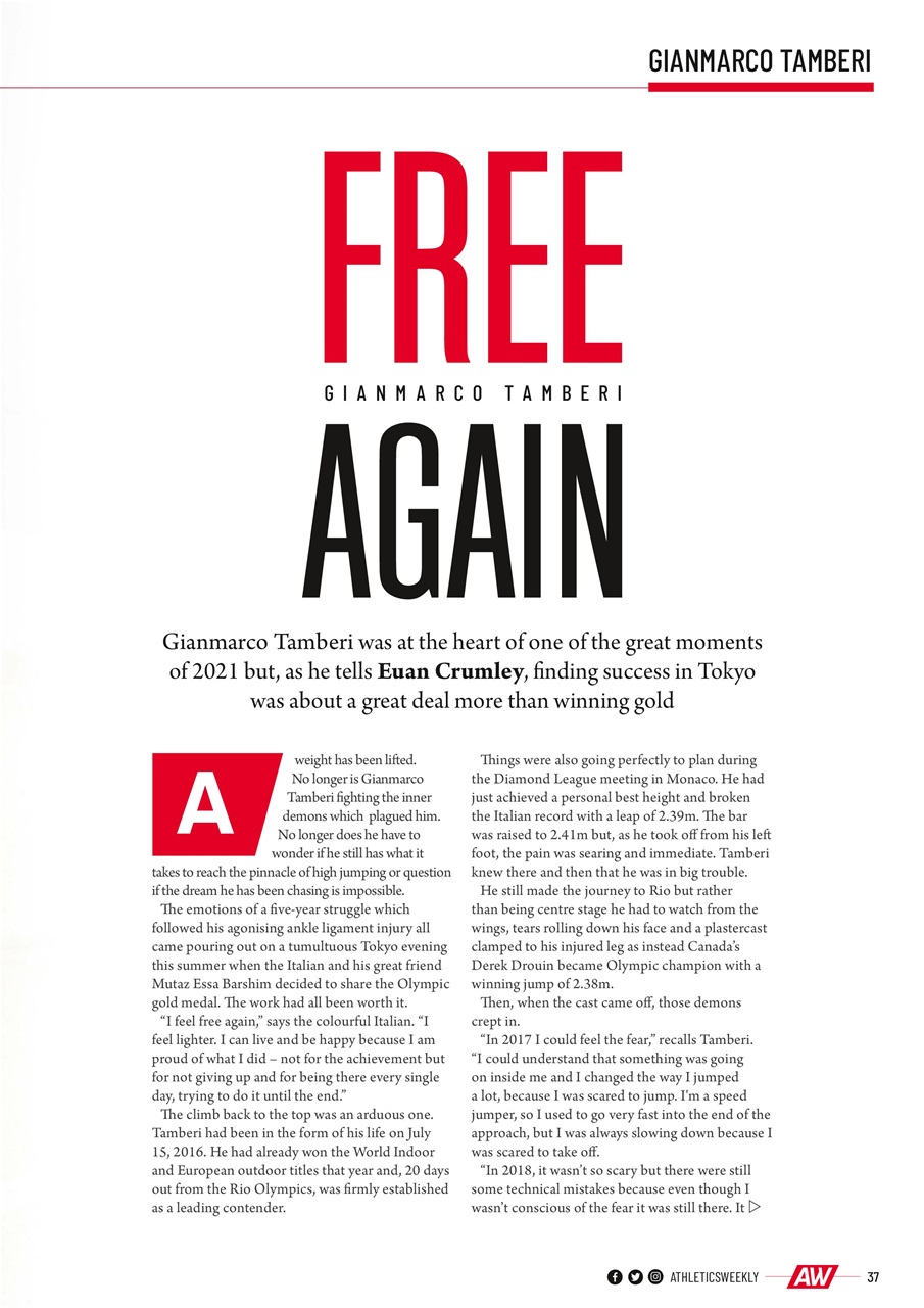 AW – Athletics Weekly Magazine Preview Pages