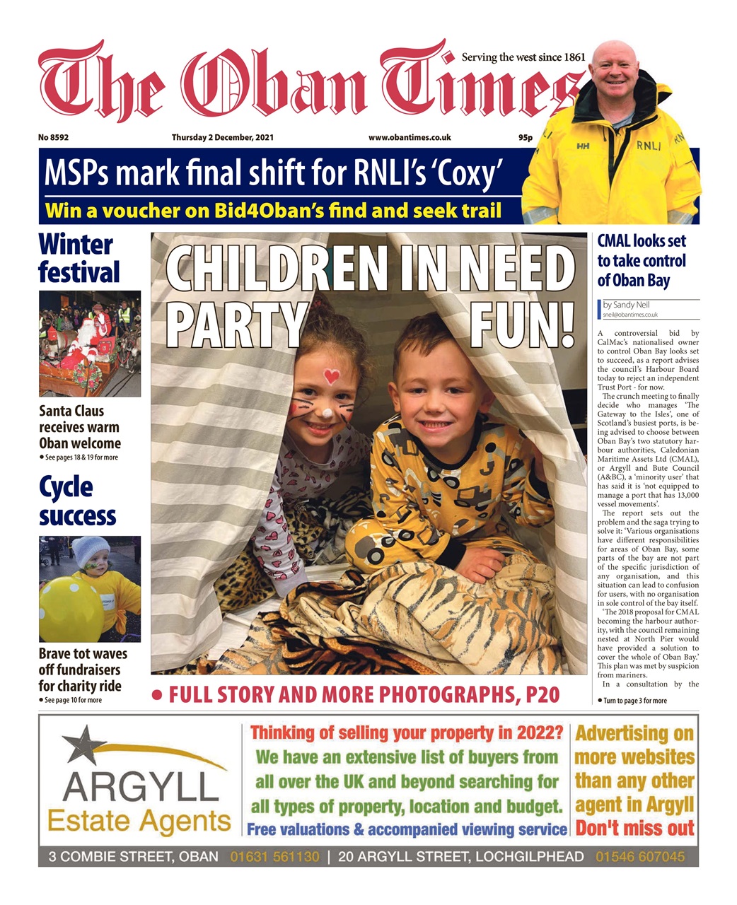 The Oban Times & Lochaber Times Preview Pages