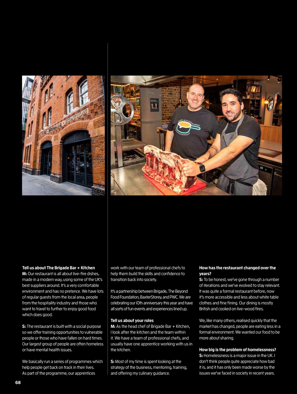 Chef & Restaurant Magazine Preview Pages