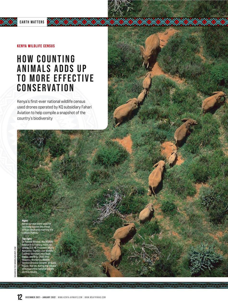 MSAFIRI – Kenya Airways Inflight Preview Pages