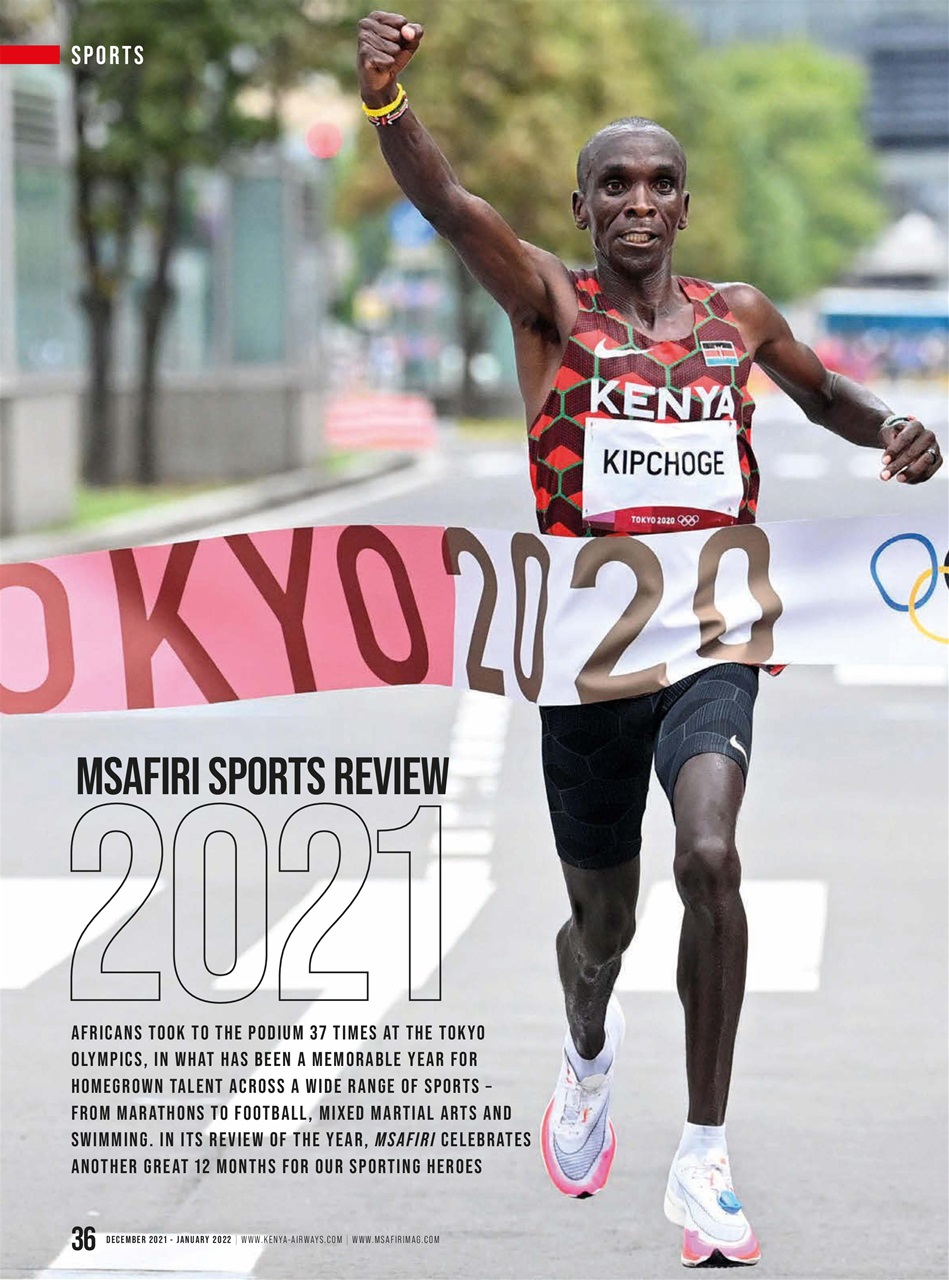 MSAFIRI – Kenya Airways Inflight Preview Pages