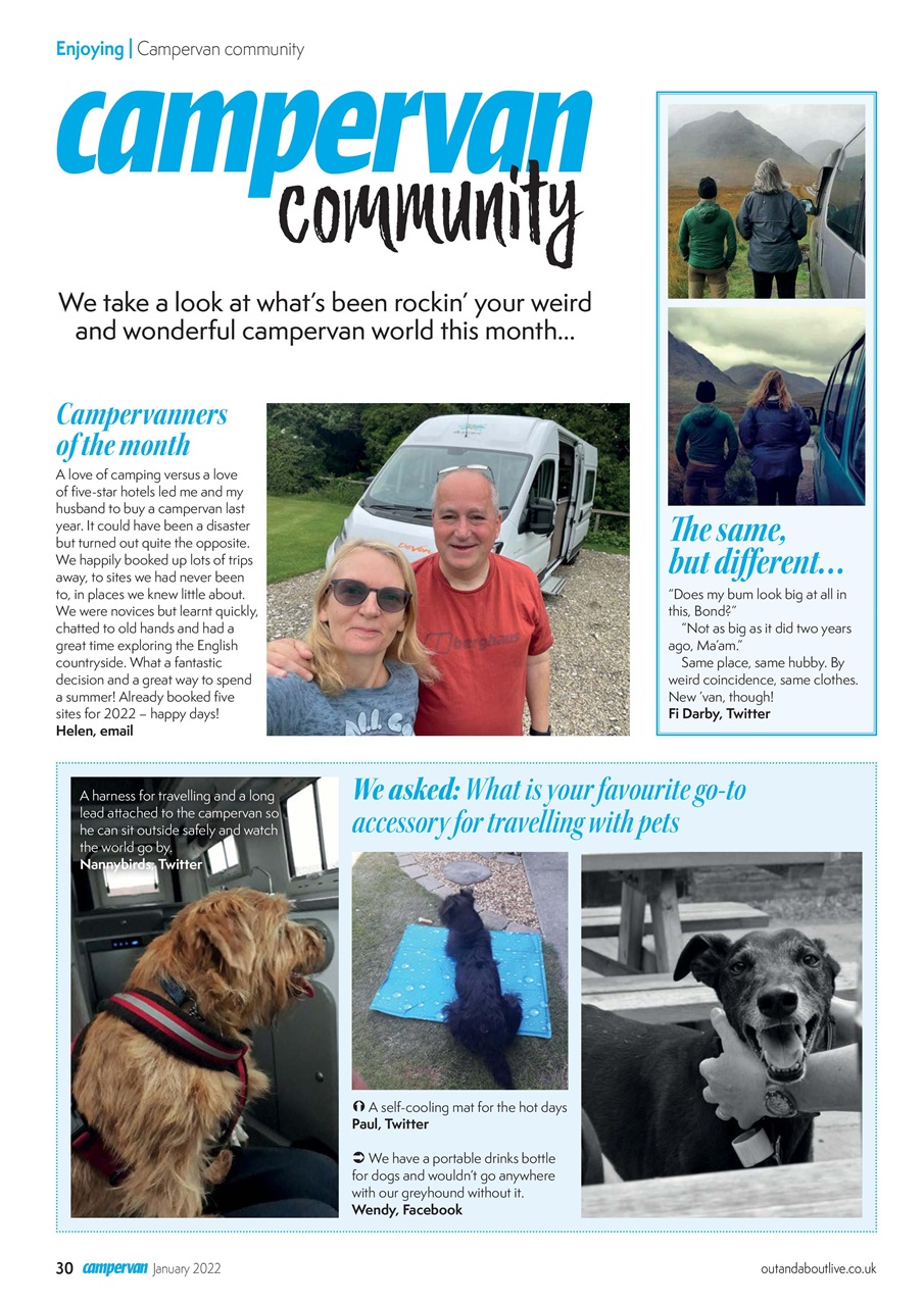 Campervan Preview Pages
