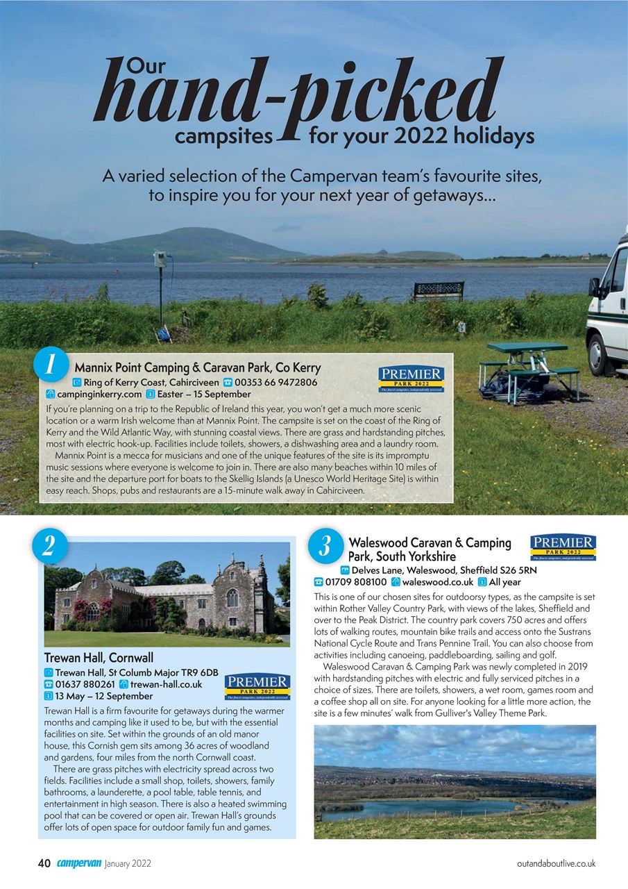 Campervan Preview Pages