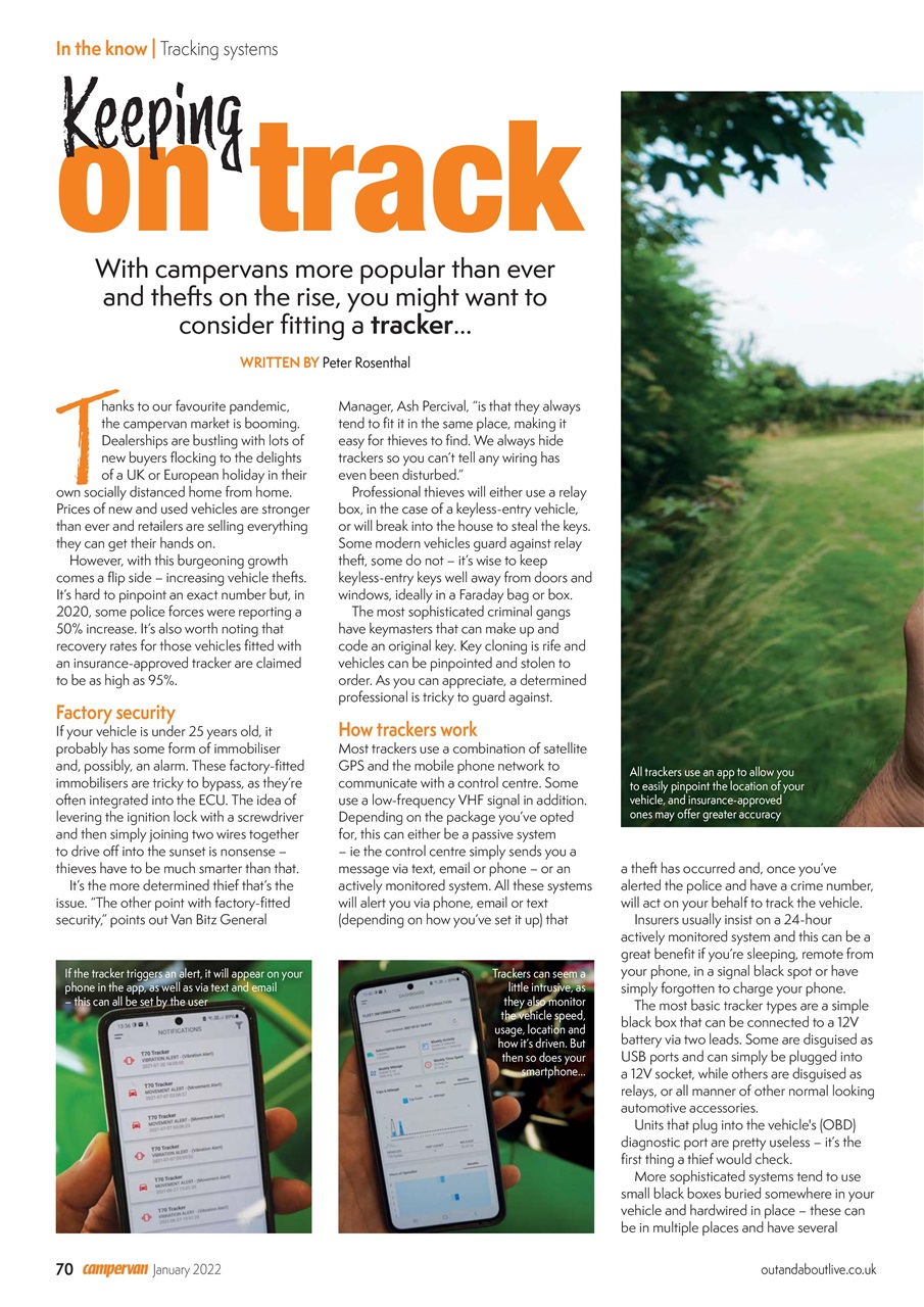 Campervan Preview Pages