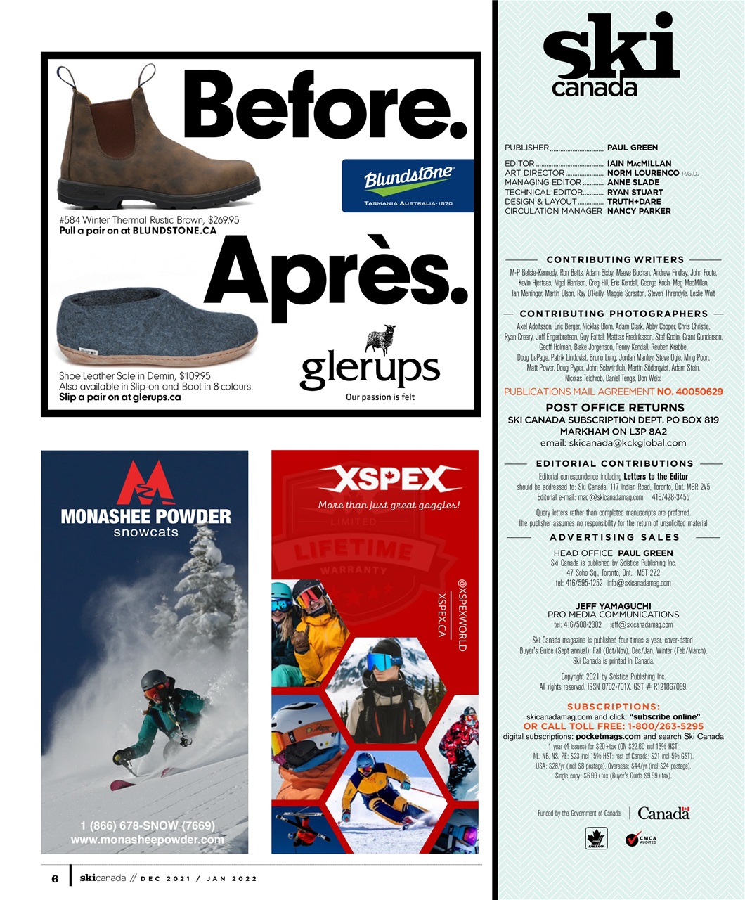 Ski Canada Preview Pages