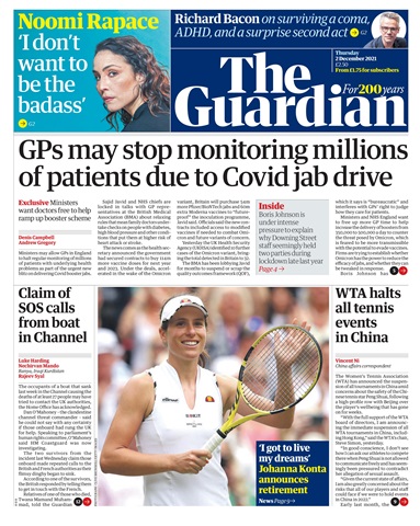 The Guardian Newspaper issue Thursday, December 2, 2021