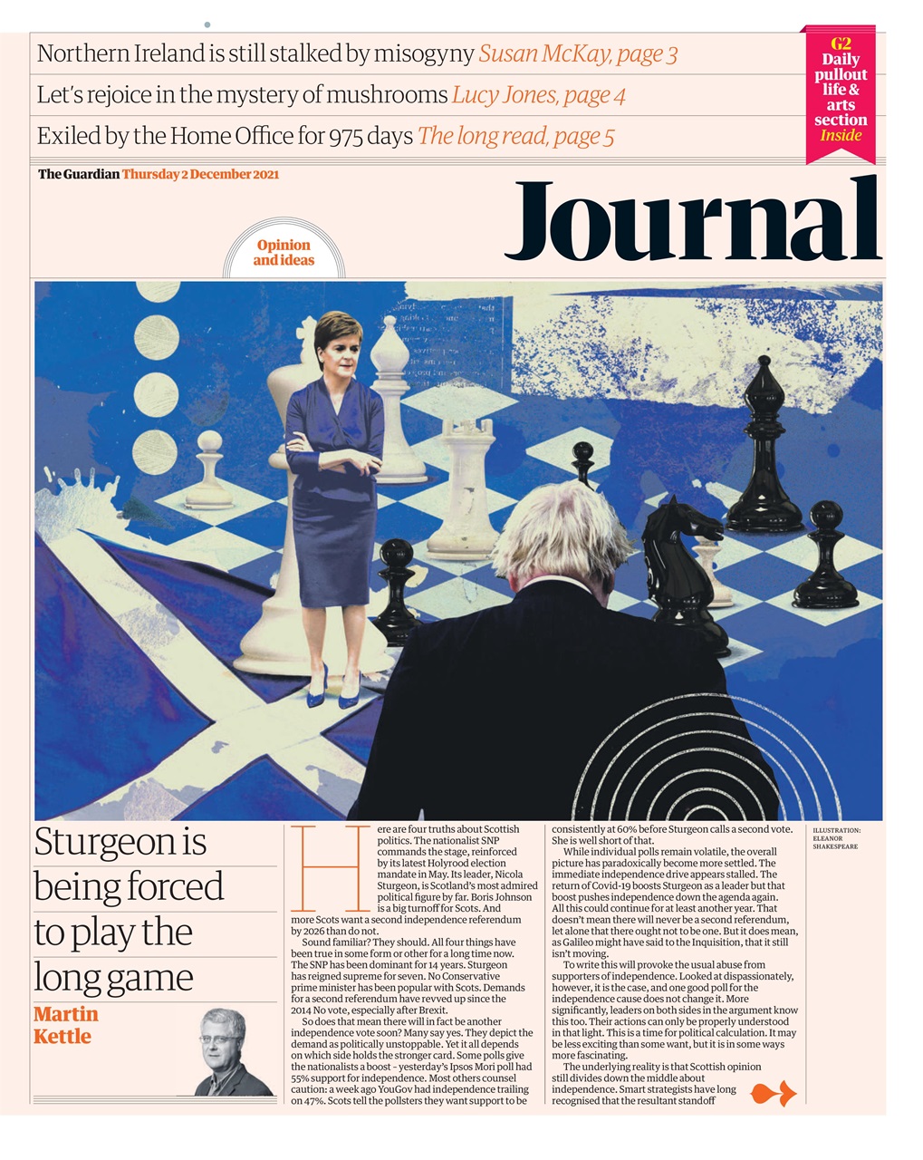 The Guardian Newspaper Preview Pages